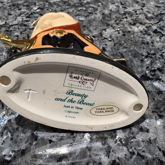 🕰️ Rare Vintage Disney Cogsworth Clock Figurine from the Disney Collection 🕰️ - Picture 10 of 16